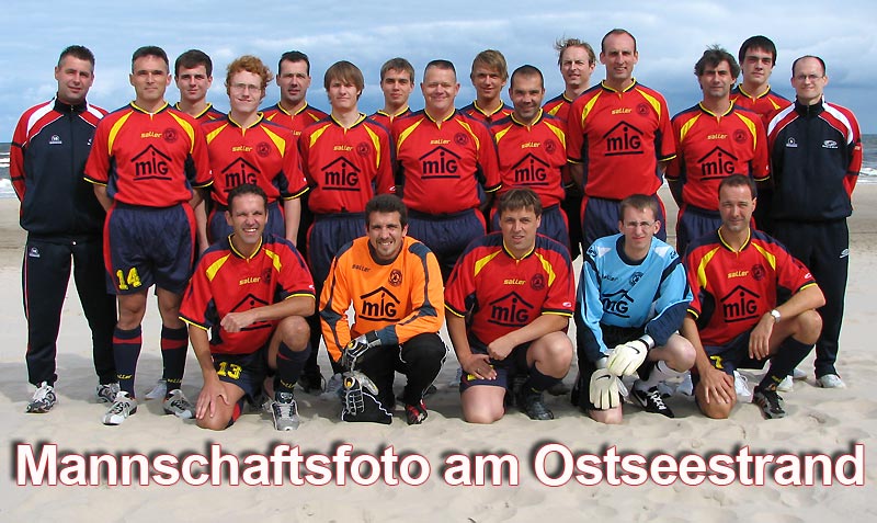 Mannschaftsfoto Usedom 2008