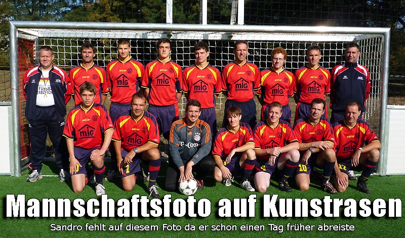 Mannschaftsfoto Templin