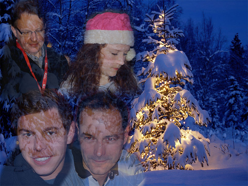 Collage Weihnachtsfeier 2011 Alemannia Lu '93