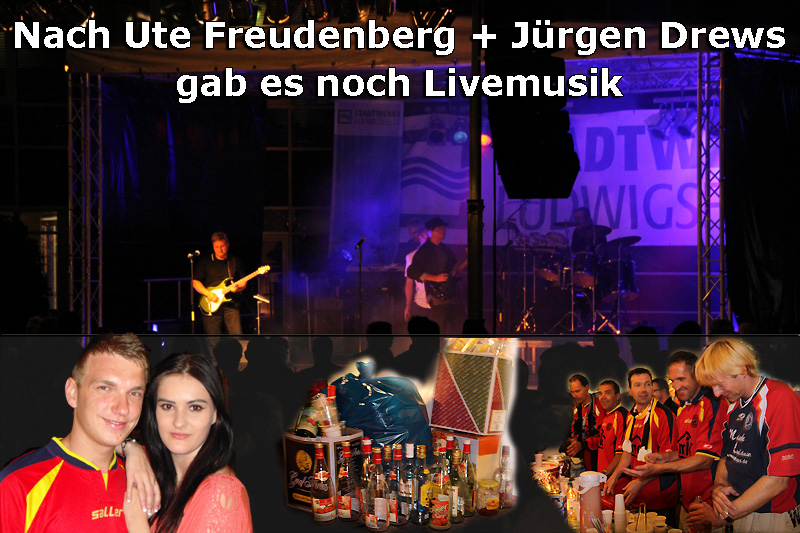 Stadtfest Ludwigsfelde 2012 Nachts